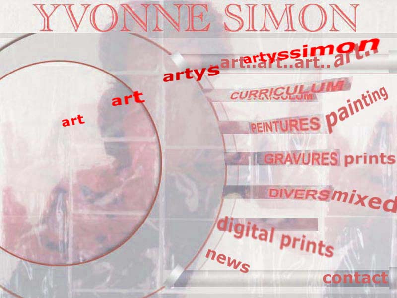 painting,printmaking,digital imaging by Yvonne Simon